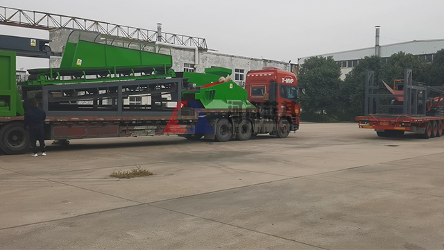 垃圾分選處理設(shè)備發(fā)往湖南張家界，開啟新旅程